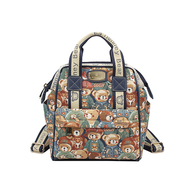 Green Bear Compact Backpack - H-375