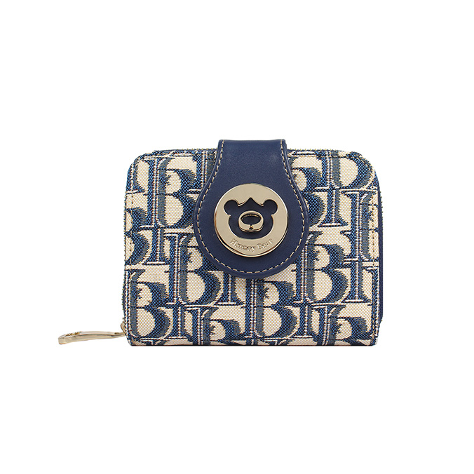 HB Blue Henney Bear Purse - HW-027