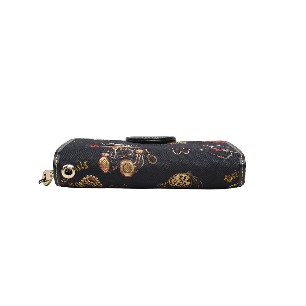 Henney Bear Corwn Bear Premium Wristlet Wallet HW-118