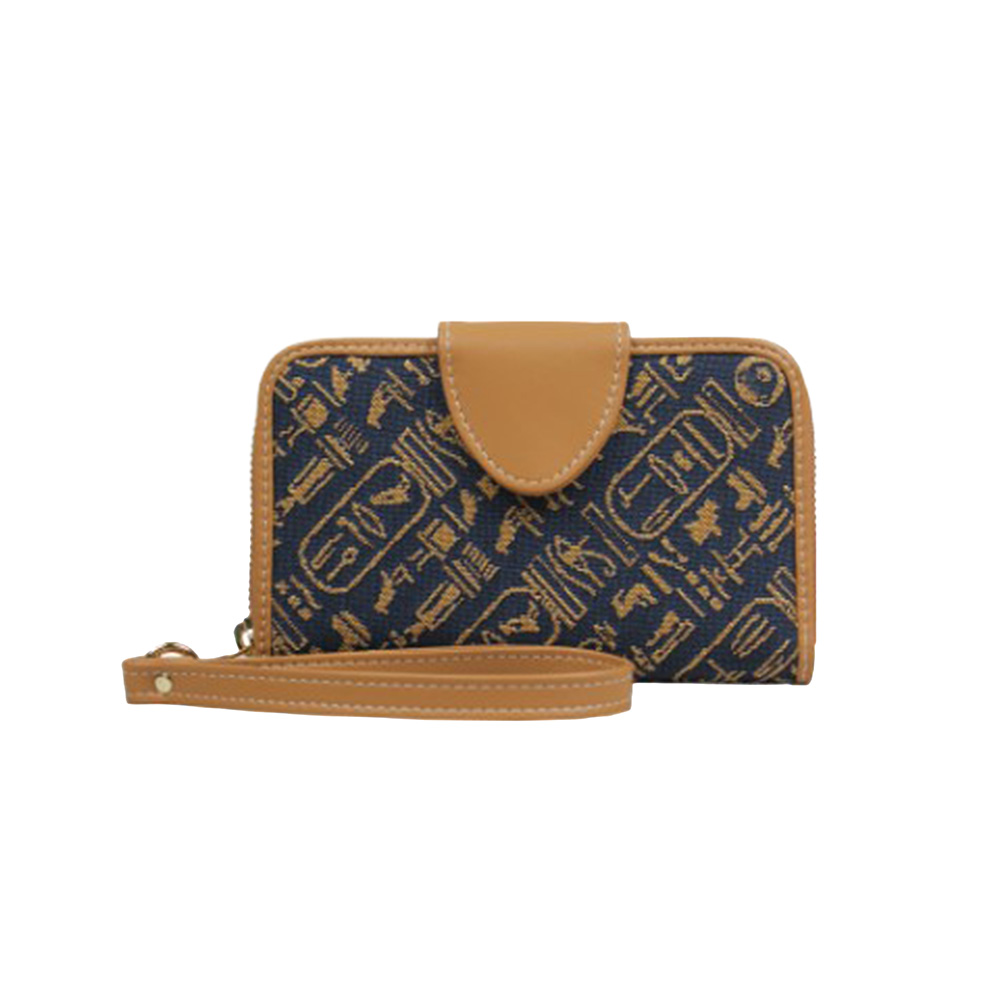 Henney Bear Cuneiform Premium Wristlet Wallet HW-118