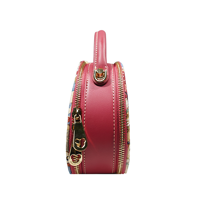 Henney Bear Cute Bear Round Handbag H-1126