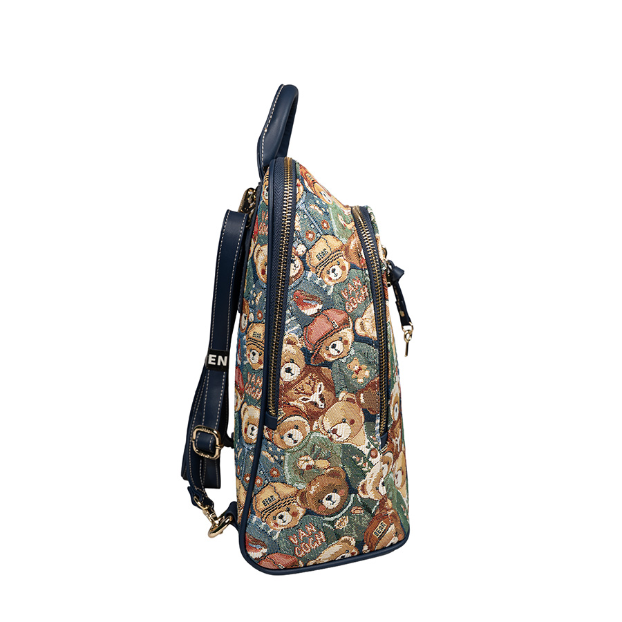 Henney Bear Green Bear Backpack H-143