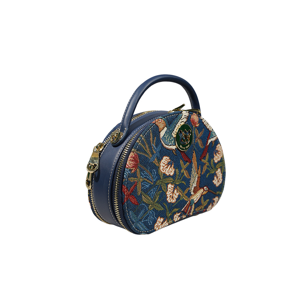 Henney Bear hummingbird Round Handbag H-1126