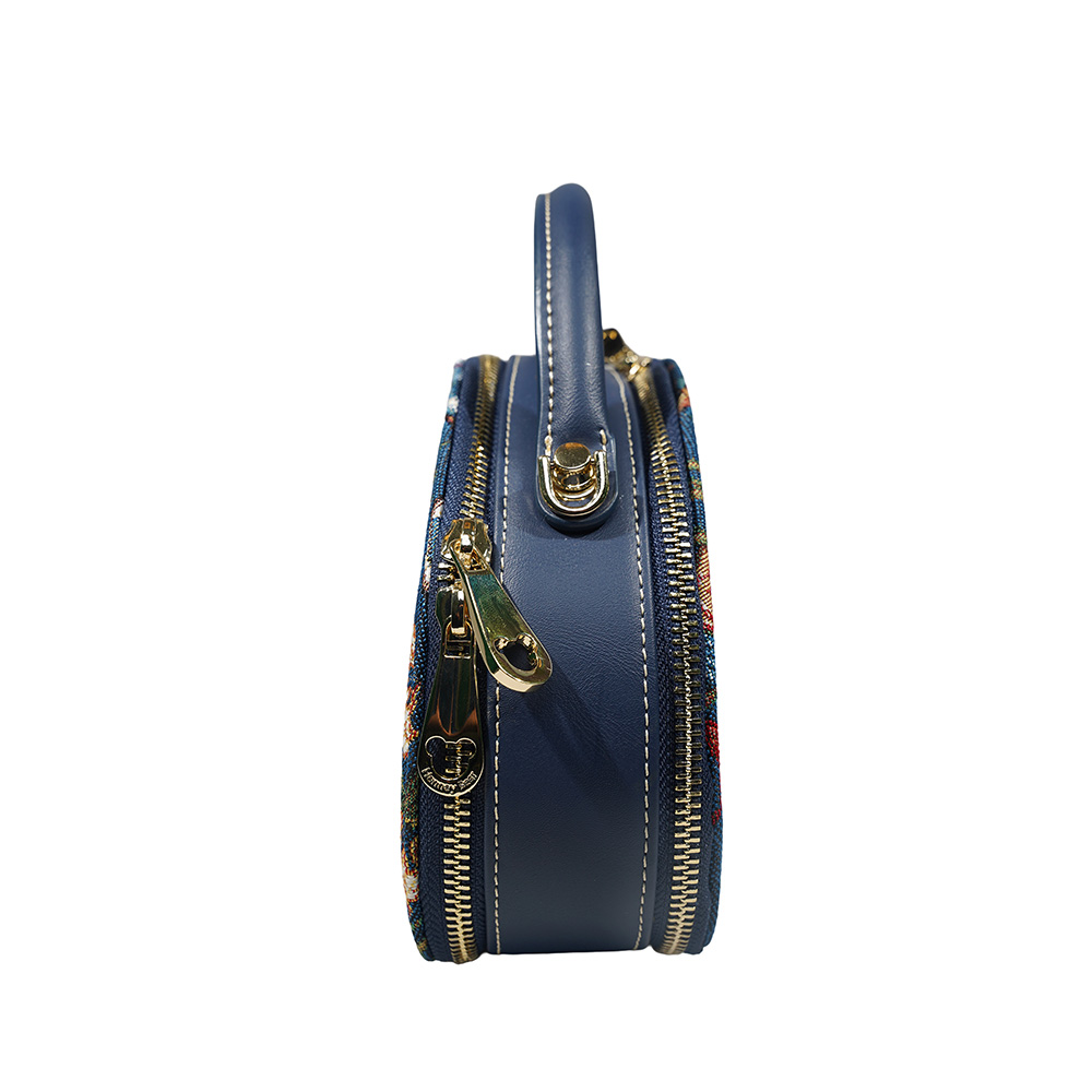 Henney Bear hummingbird Round Handbag H-1126