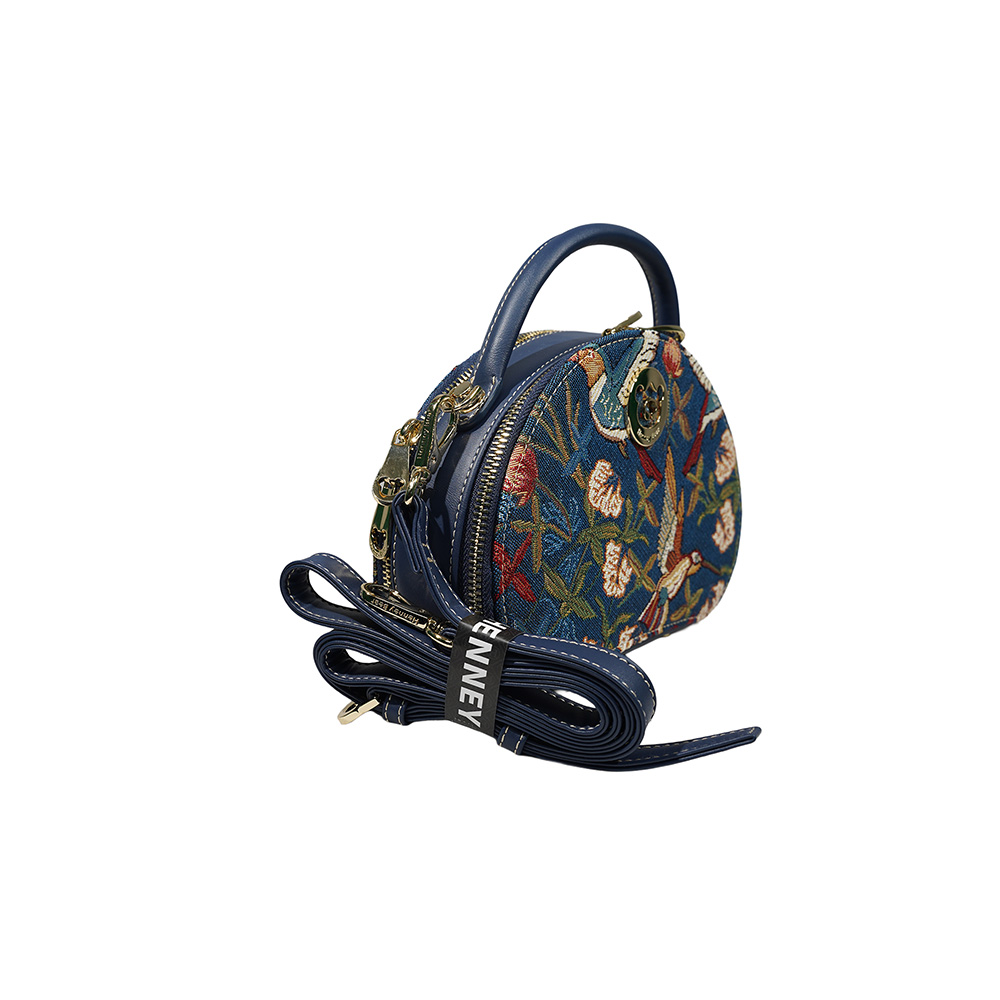 Henney Bear hummingbird Round Handbag H-1126