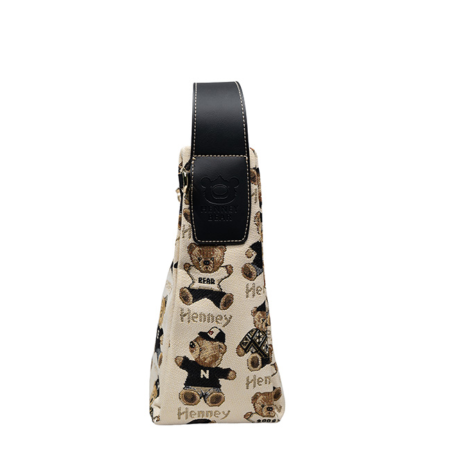 Henney Bear Passward Bear Women's Signature Hand Bag H-1011