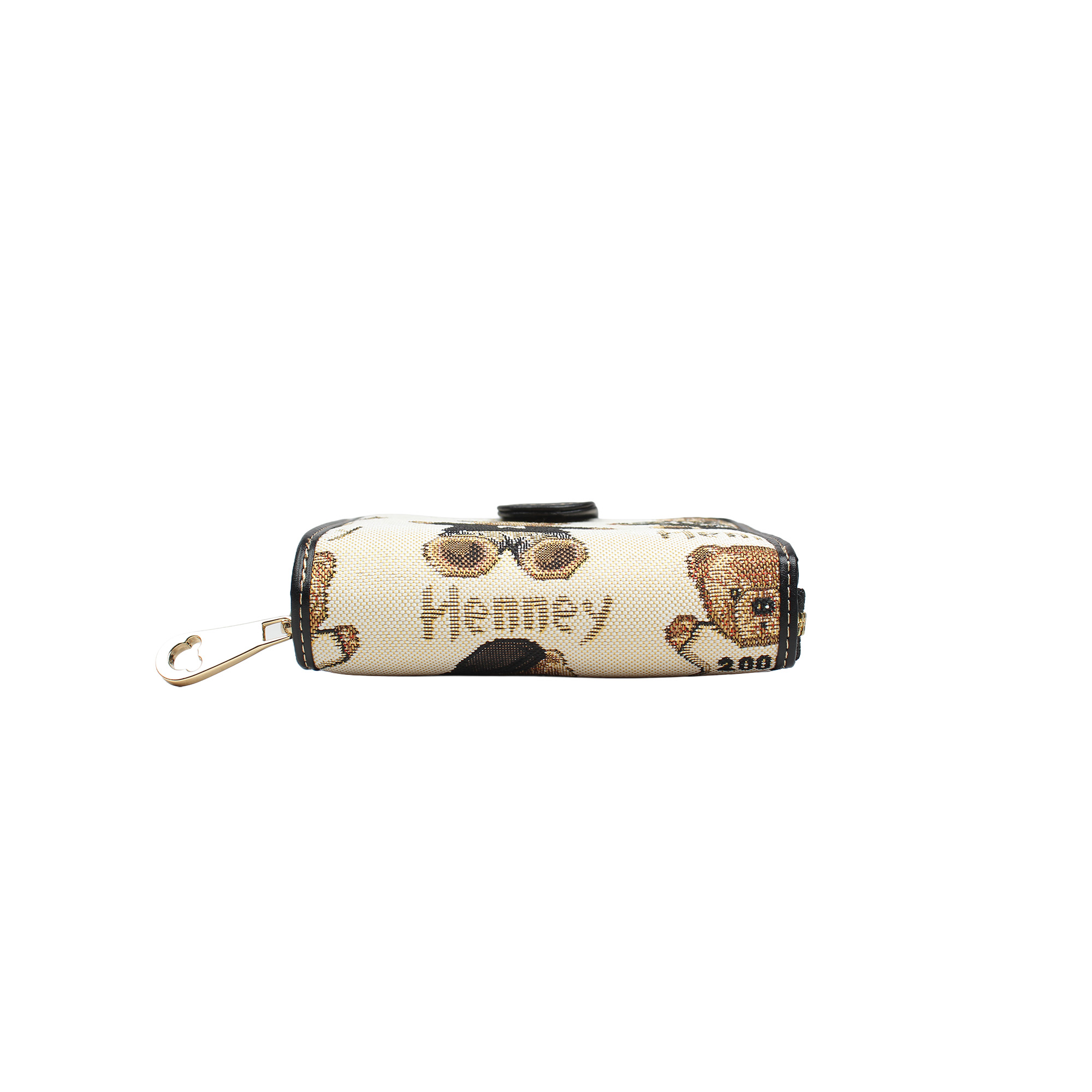 Henney Bear Password Bear Compact Dual-Closure Wallet HW-100