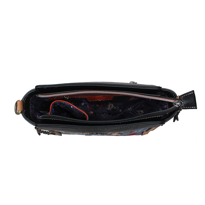 JANET Vegan leather cross-body bag for women - J-067